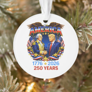 Ornamento Aniversário de 250 Anos da América 250º