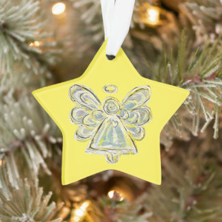 Ornamento Anjo de Natal do White Guardian