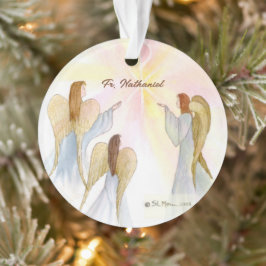 Ornamento Anjos Religiosos Personalizados