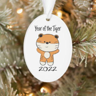 Ornamento Ano do Tigre 2022