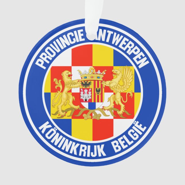 Ornamento Antwerp Round Emblem (Frente)