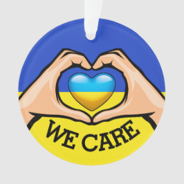 Ornamento Apoiar a Ucrânia