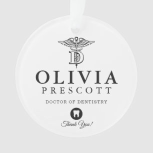 Ornamento Aposentadoria profissional dental da graduação  