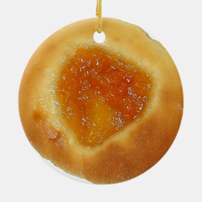 Ornamento Apricot Kolache (Traseira)
