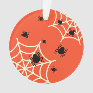 Ornamento Aranhas Halloween na Web