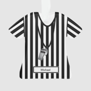 Ornamento Árbitro personalizado com assobio