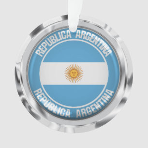 Ornamento Argentina Round Emblem