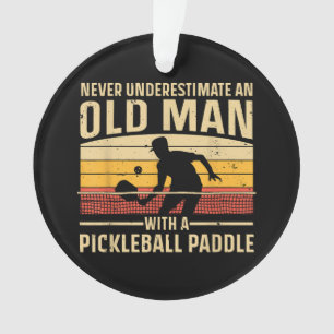 Ornamento Arte De Pickleball legal Para Homens Mulheres Pick