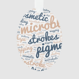 Ornamento Artista de microlâmina