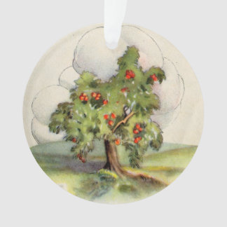 Ornamento Árvore de Apple do vintage