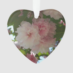 Ornamento Árvore de cereja I Primavera Floral com duas flor