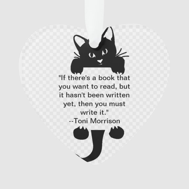 Ornamento Árvore de Escritores (Frente)