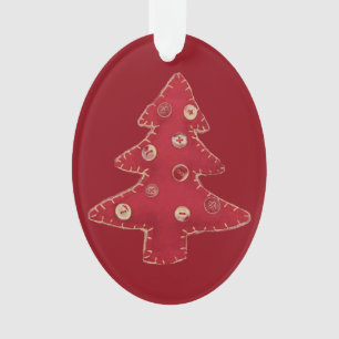 Ornamento Árvore de Natal Artesanal