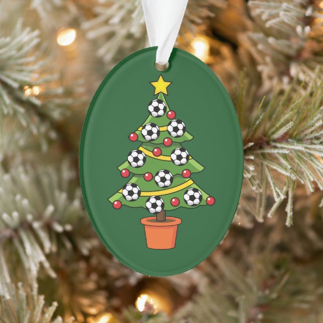 Ornamento Árvore de Natal de Futebol (Árvore)
