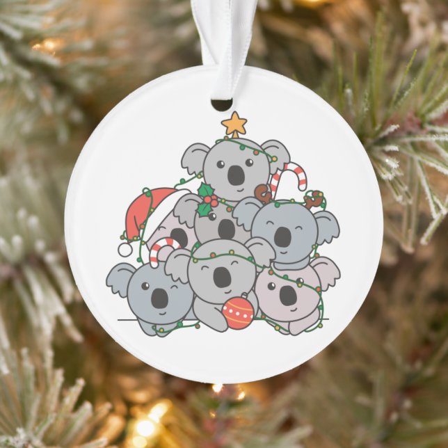 Ornamento Árvore de Natal Koala — Natal Engraçado — Natal (Árvore)