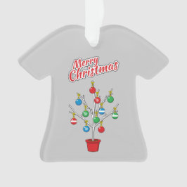 Ornamento Árvore do Ramal de Natal - Feliz Natal