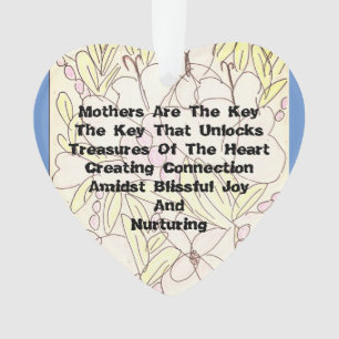 Ornamento As Mães São A Chave