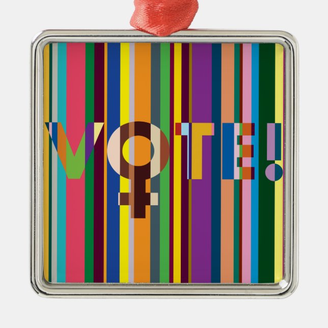 Ornamento - "As Mulheres Decidirão (VOTAÇÃO!)" (Frente)