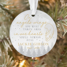Ornamento Asas de Anjo Personalizadas