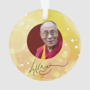 Ornamento assinatura 14 Dalai Lama