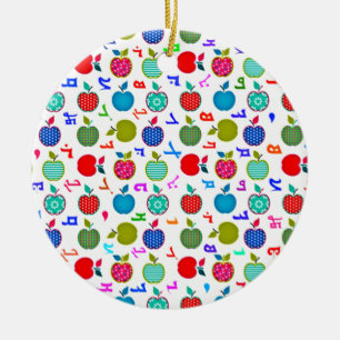 Ornamento Assírio Alfabeto Cerâmico