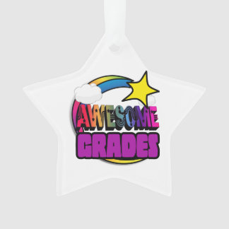 Ornamento Atirar em Star Rainbow Grades Incríveis