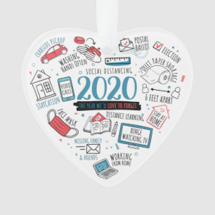 Ornamento Atividades de quarentena 2020 Comemorativas do Nat