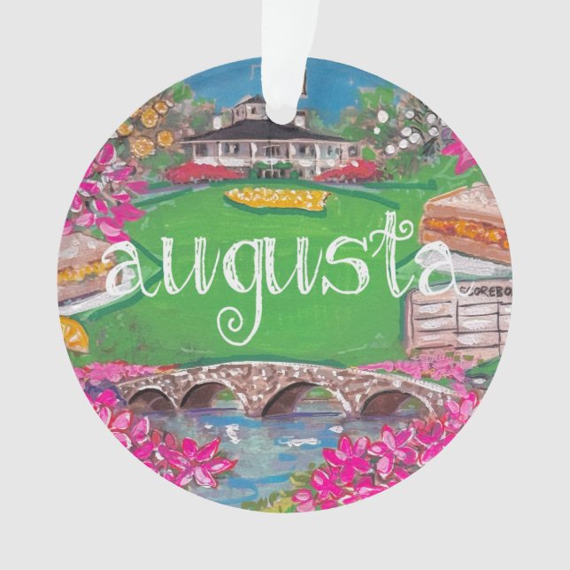 Ornamento Augusta, Georgia (Frente)