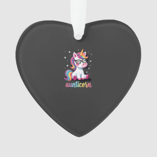 Ornamento Aunticorn Aunty Dabbing Unicorn Auntie Aunt Christ