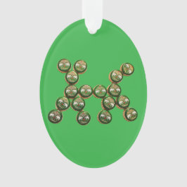 Ornamento ​🐶 Authentic Chang Beer Cap Dog