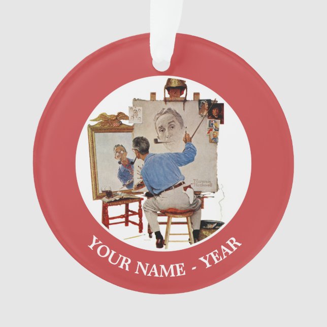 Ornamento Autorretrato Triplo (Frente)