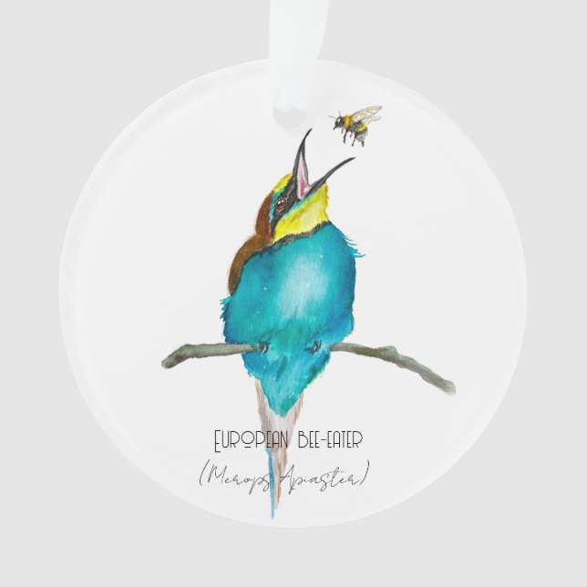 Ornamento Ave aquosa (apicultura europeia) (Frente)