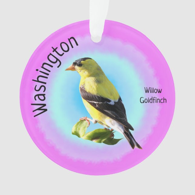 Ornamento Ave Estatal de Washington (Frente)