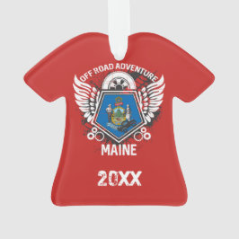 Ornamento Aventura 4x4 Trilho de Aventura Estranho