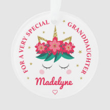 Avô, Unicórnio de Natal Personalizado