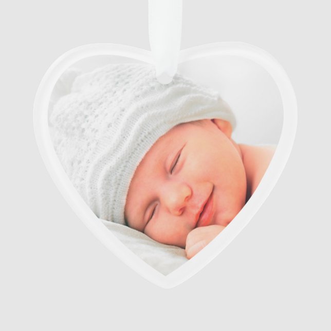 Ornamento Avós 1rua Foto de Natal (Frente)