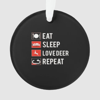 Ornamento Awesome Deer Lover Creative ModernAcrylic Ornament