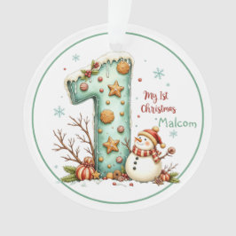 Ornamento Baby’s First Christmas Ornament 