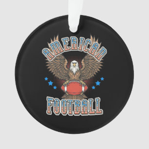 Ornamento Bandeira Americana do Futebol EUA