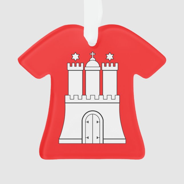 Ornamento Bandeira da Ordem de Hamburgo (Frente)