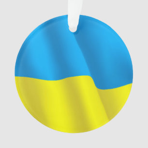 Ornamento Bandeira da Ucrânia