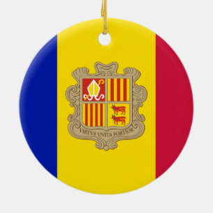 Ornamento Bandeira de Andorra