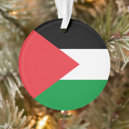 Ornamento bandeira do Estado Palestino