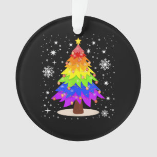 Ornamento Bandeira LGBT Árvore de Natal Feliz Natal Gay LGBT