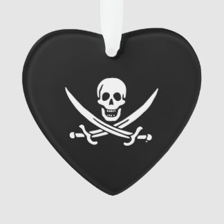 Ornamento Bandeira pirata de Jolly roger