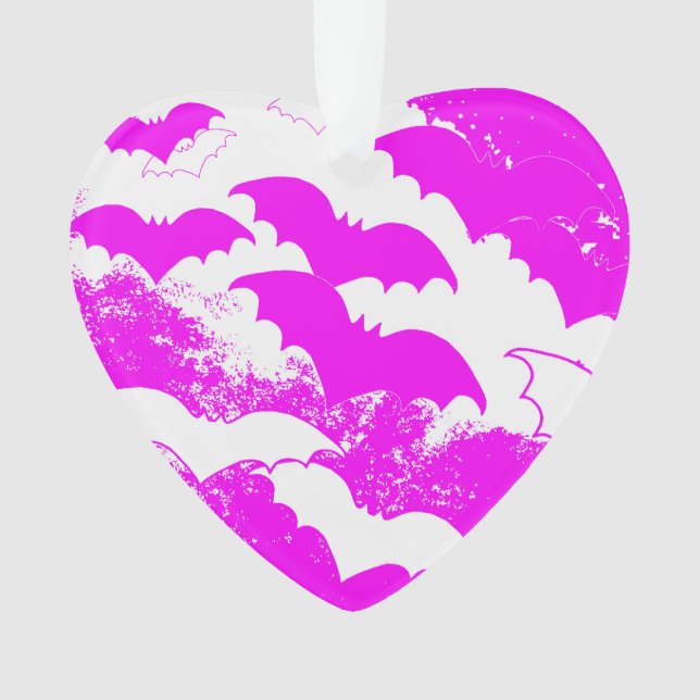 Ornamento Barbatanas Brancas, Rosa De Voo (Frente)