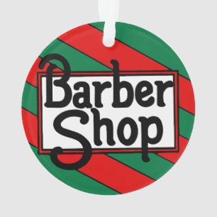 Ornamento Barbearia de Natal