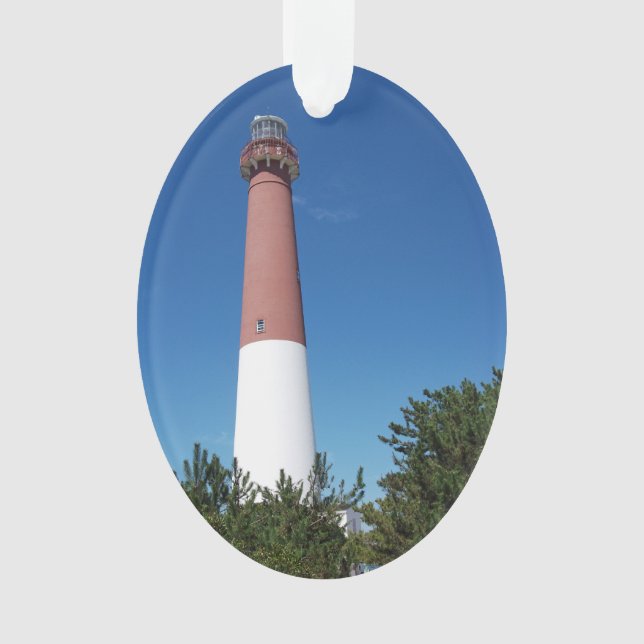 Ornamento Barnegat - Farol, velho Barney (Frente)