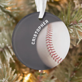 Ornamento Baseball Personalizado