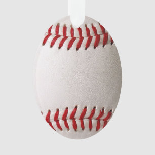 Ornamento Basebol e Softbol Costura Vermelha